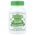Zellie's, Dental Gum, мята, 100 шт.