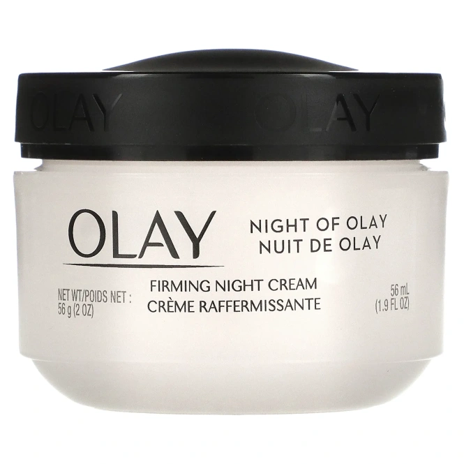 Olay, Night of Olay, укрепляющий ночной крем, 56 мл (1,9 жидк. унц.)