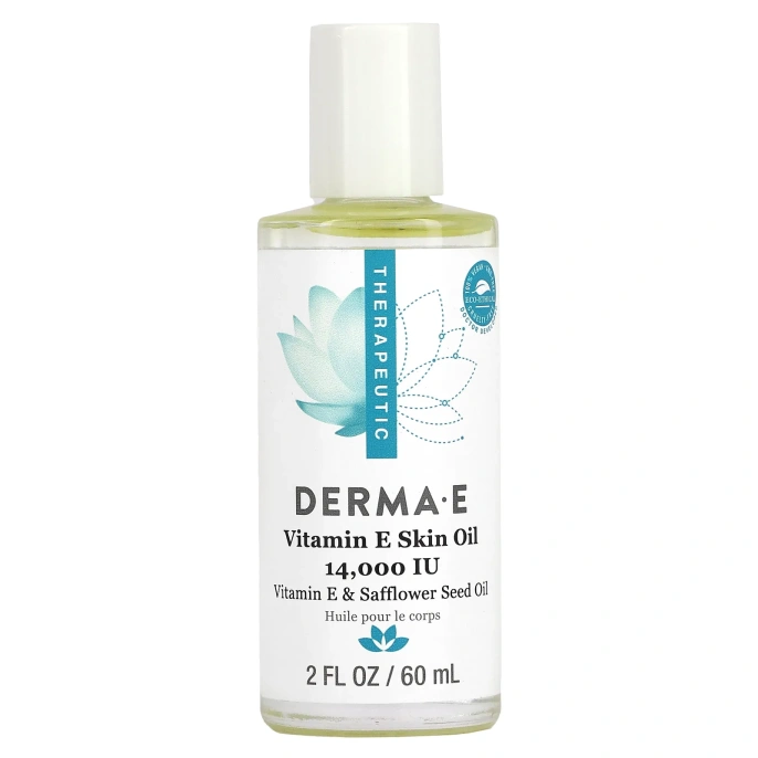 Derma E, Масло для кожи с витамином E, 14,000 МЕ, 2 жидкие унции (60 мл)