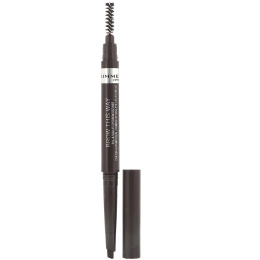 Rimmel London, Карандаш для бровей Brow This Way, 003 темно-коричневый, 0,25 г
