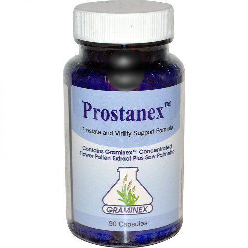 Graminex, Prostanex от простатита, 90 капсул