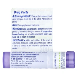 Boiron, Single Remedies, Арника горная, 200 СК, прибл. 80 гранул