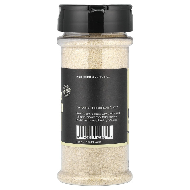 The Spice Lab, Калифорнийский гранулированный лук, 141 г (5 унций)