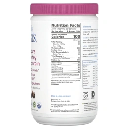 Simply Tera's, Grass Fed, Simply Pure Whey Protein, темный шоколад с какао, полученный по принципу справедливой торговли, 340 г (12 унций)