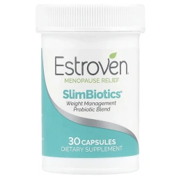Estroven, Menopause Relief, смесь пробиотиков SlimBiotics® для контроля веса, 30 капсул
