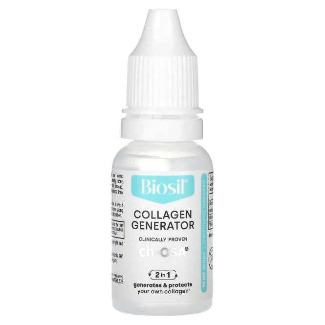 BioSil by Natural Factors ch-OSA улучшенный генератор коллагена, 0,5 жидких унций (15 мл)