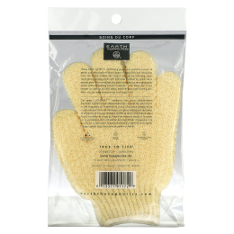 Earth Therapeutics, Отшелушивающие гидроперчатки, натуральные, 1 пара