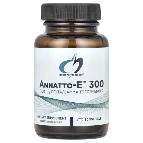 Designs For Health, Annatto-E™ 300, 60 капсул