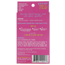 ColorKitchen, Вечеринка, природные цвета, розовый цвет глазури и радужные брызги, 37,74 г