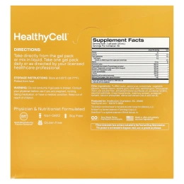 HealthyCell, Здоровье и подвижность суставов, апельсин, 30 гелевых пакетиков по 25 мл (0,84 жидк. Унции)