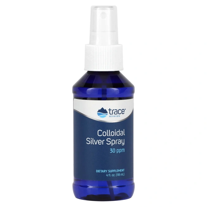 Trace Minerals ®, Спрей с коллоидным серебром, 118 мл (4 жидк. унц.)