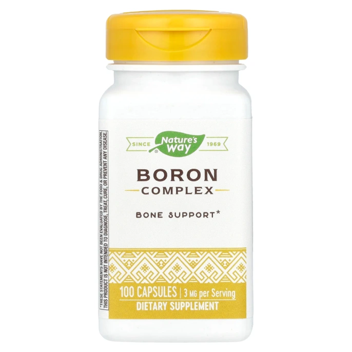 Nature's Way, Комплекс Boron, 3 мг, 100 капсул