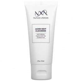 NXN, Nurture by Nature, Acne Edit, очищающее средство против акне, 60 мл (2 жидк. унции)