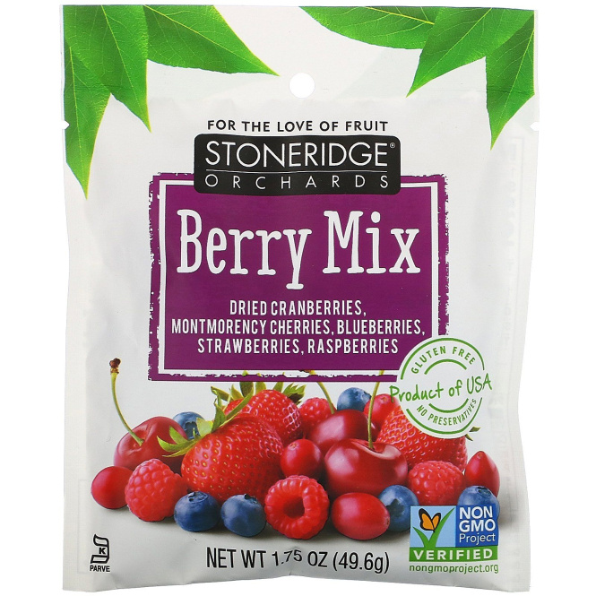 Stoneridge Orchards, Berry Mix, 1.75 oz (49.6 g)