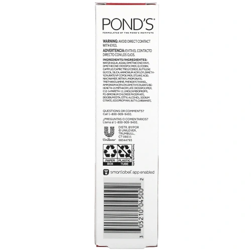 Pond's, Rejuveness, Подтягивающий и осветляющий крем для кожи вокруг глаз, без отдушек, 1 жидкая унция (29,5 мл)