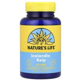 Nature's Life, Исландская ламинария, 500 таблеток