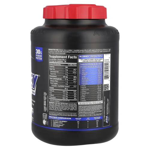 ALLMAX Nutrition, AllWhey Classic, 100% сывороточный протеин, шоколад, 5 ф. (2,27 кг)