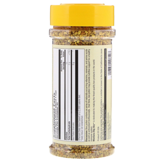 Montana Big Sky     , Bee Pollen Granules, 4.75 oz (135 g)