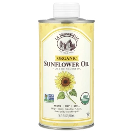 La Tourangelle, органическое подсолнечное масло, 500 мл (16,9 жидк. унции)