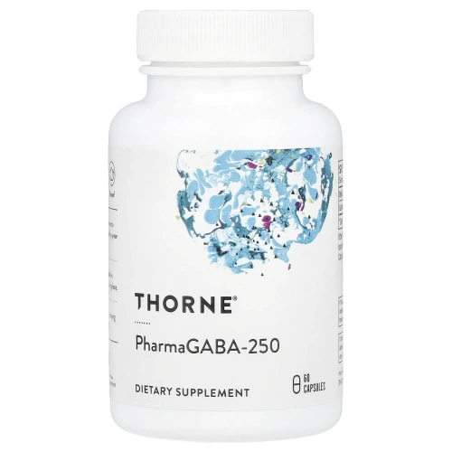 Thorne Research, PharmaGABA-250, 60 капсул