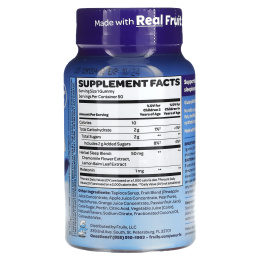 The Smurfs, добавка для спокойного сна, для детей от 3 лет, ягодный вкус, 50 жевательных таблеток