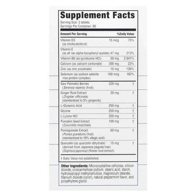 Real Health, Формула для простаты с сереноей, 270 таблеток