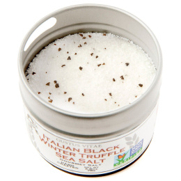 Gustus Vitae, Gourmet Salt, итальянская морская соль с черными трюфелями, 76 г (2,8 унций)