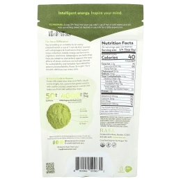 Rasa, Матча с адаптогенами и грибами, растворимый, со вкусом матча, 192 г (6,77 унции)