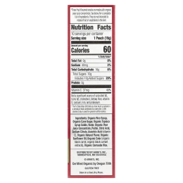 Annie's Homegrown, Organic Bunny Fruit ™ Snacks, летняя клубника, 10 пакетиков по 19 г (0,7 унции)