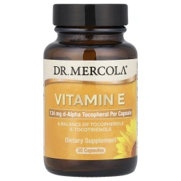 Dr. Mercola, Витамин E, 30 капсул