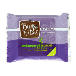 Endangered Species Chocolate, Bug Bites, натуральный темный шоколад, 22,4 унц. (50 г)