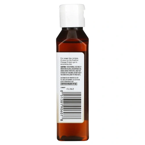 Aura Cacia, Натуральное масло для кожи, с питательным сладким миндалем, 4 жидких унции (118 мл)