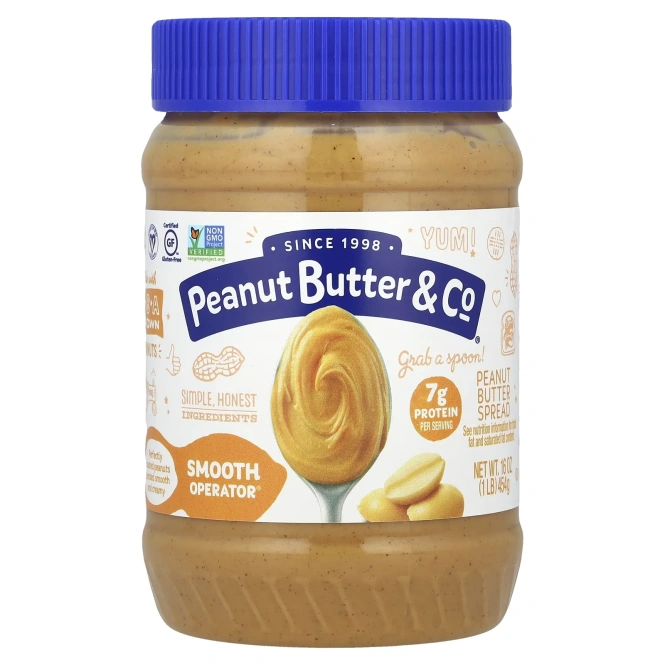 Peanut Butter & Co., Smooth Operator, арахисовая паста, 454 г (16 унций)