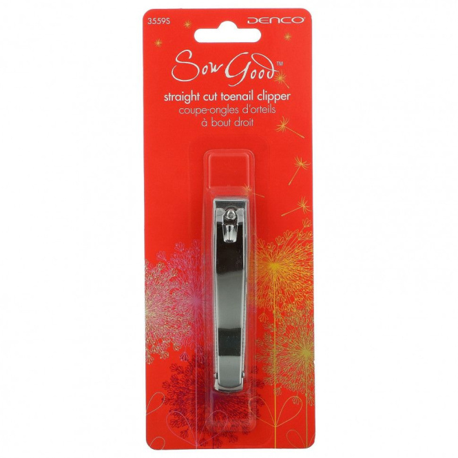 Sow Good, кусачки с прямым срезом для педикюра, 1 шт