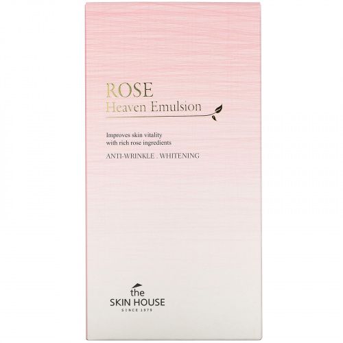 The Skin House, Rose Heaven Emulsion, эмульсия с экстрактом розы, 130 мл