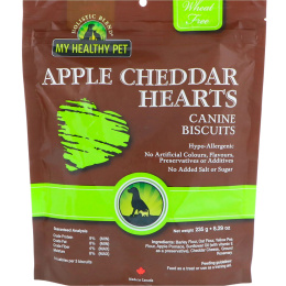 Holistic Blend, My Healthy Pet, Apple Cheddar Hearts, Canine Biscuits, 8.29 oz (235 g)