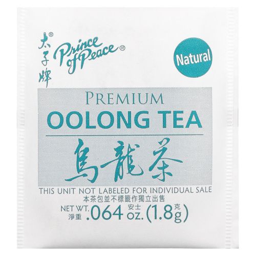 Prince of Peace, Premium Oolong Tea, 100 Tea Bags, (1.8 g) Each