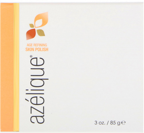 Azelique, Антивозрастное шлифующее средство для кожи, очищение и отшелушивание, без парабенов, без сульфатов, 3 унции (85 г)