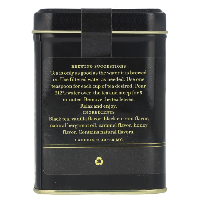 Harney & Sons, черный чай, лондонский Тауэр, 112 г (4 унции)