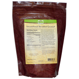 Now Foods, Real Food, кокос, 284 г