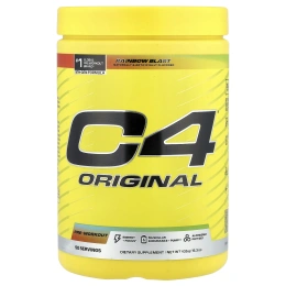 C4 / Cellucor, C4® Original, предтренировочный комплекс, со вкусом радуги, 435 г (15,3 унции)