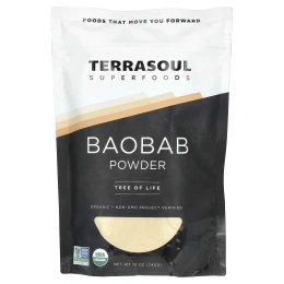 Terrasoul Superfoods, порошок баобаба, 340 г (12 унций)