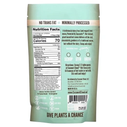 Coconut Cloud, Vegan Hot Cocoa, перечная мята, 198 г (7 унций)