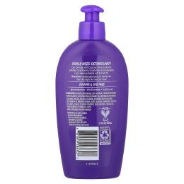 Aussie, Miracle Curls, несмываемое молочко для расчесывания волос с кокосовым маслом, для типов 3A–4A, 200 мл (6,7 жидк. унции)