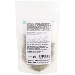 Sunbiotics, Органические закуски для гурманов, семена тыквы, лимонный терияки, 42,5 г (1,5 унции)