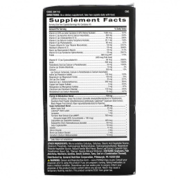 GNC Mega Men, Energy & Metabolism, Clinically Studied Multivitamin, 90 Time-Release Caplets