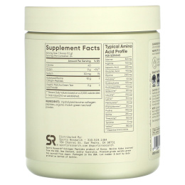 Sports Research, пептиды коллагена, гидролизованный коллаген типов I и III, зеленый чай матча, 288 г (10,16 унции)