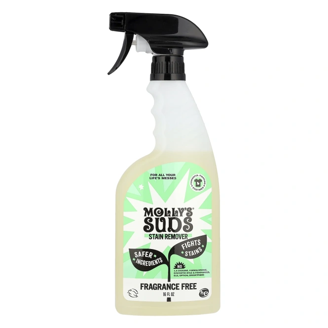 Molly's Suds, пятновыводитель, без отдушек, 473 мл