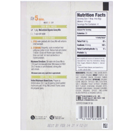 McCormick, Organic Brown Gravy Mix, 0.87 oz (24 g)