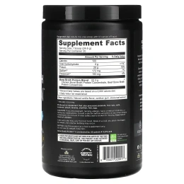 Dr. Axe / Ancient Nutrition, "Белок костного бульона", белковый порошок с ванильным вкусом, 16,2 унции (460 г)